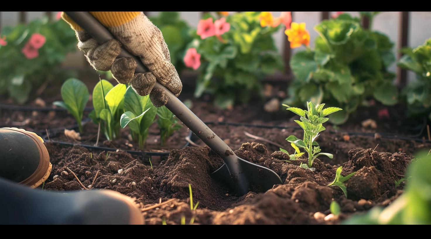 Unkraut im Rasen beseitigen